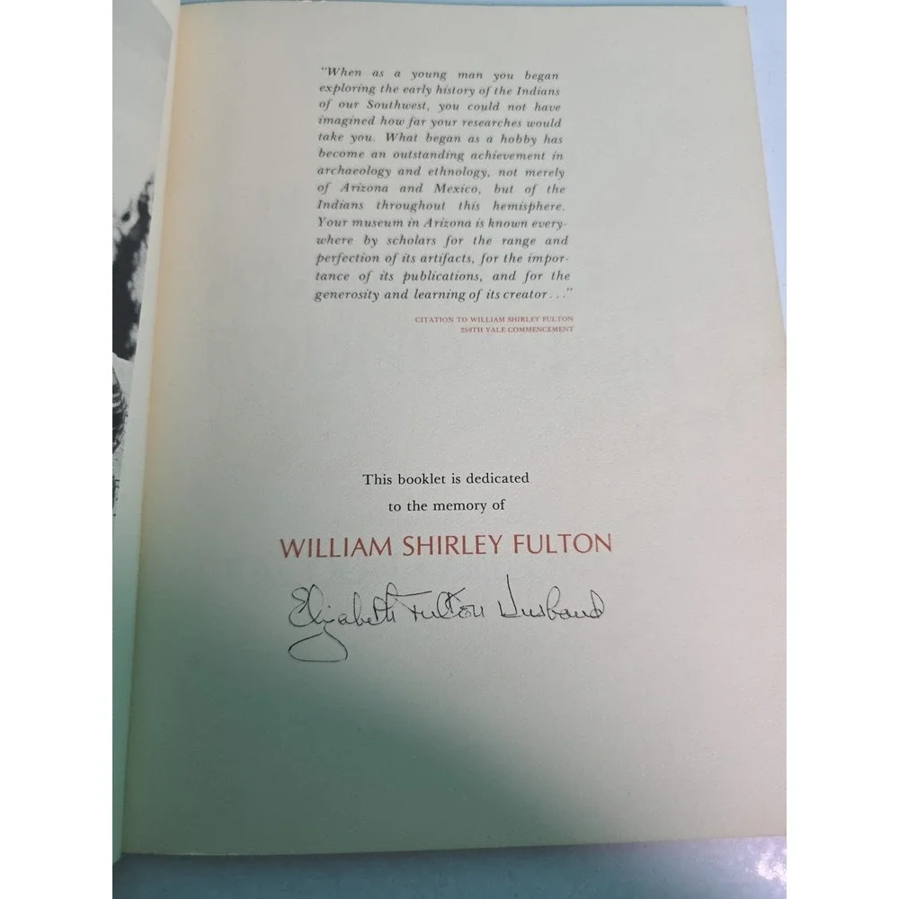 The Amerind Foundation 1967 Dragoon Arizona American Indian Native Book Sn3987